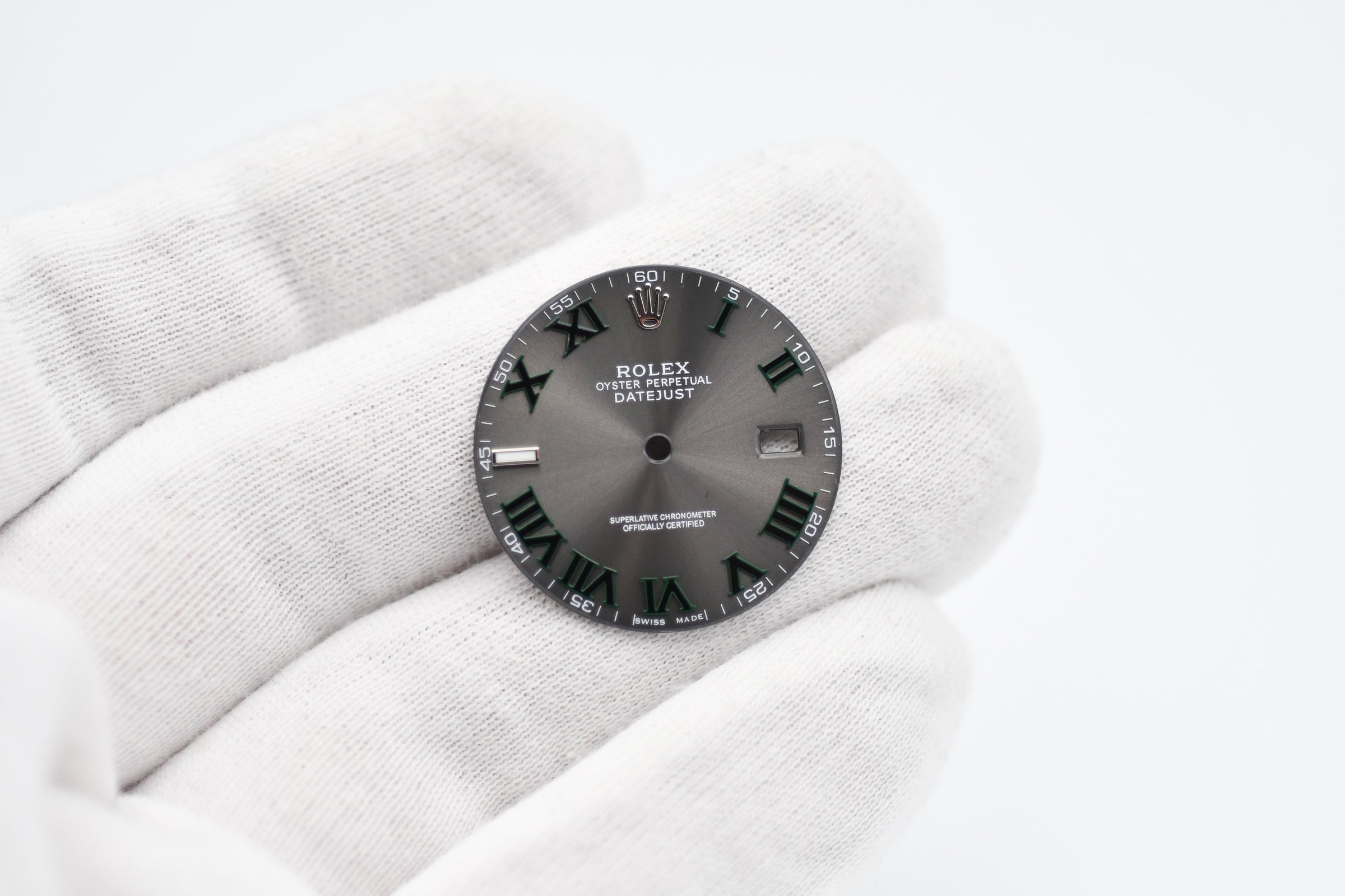Custom Wimbledon Rolex Dial Datejust 36mm 16014 16030 16234